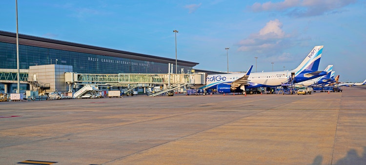 Hyderabad International Airport, India